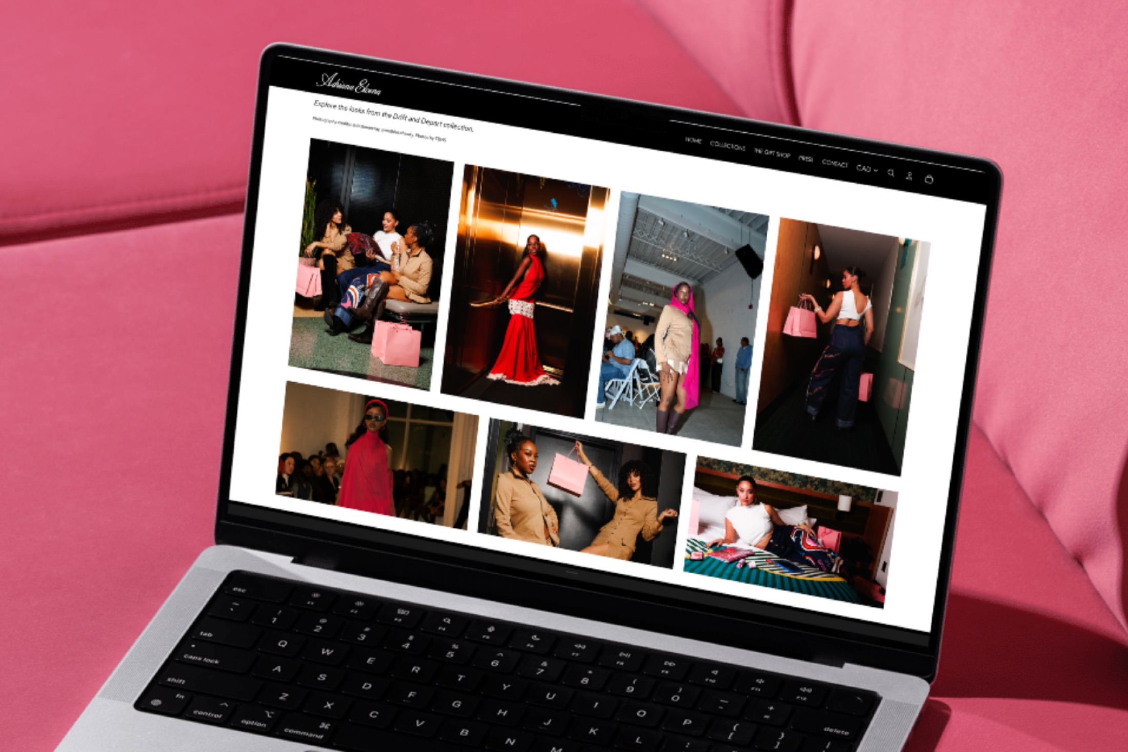 Adriana Elcena web design