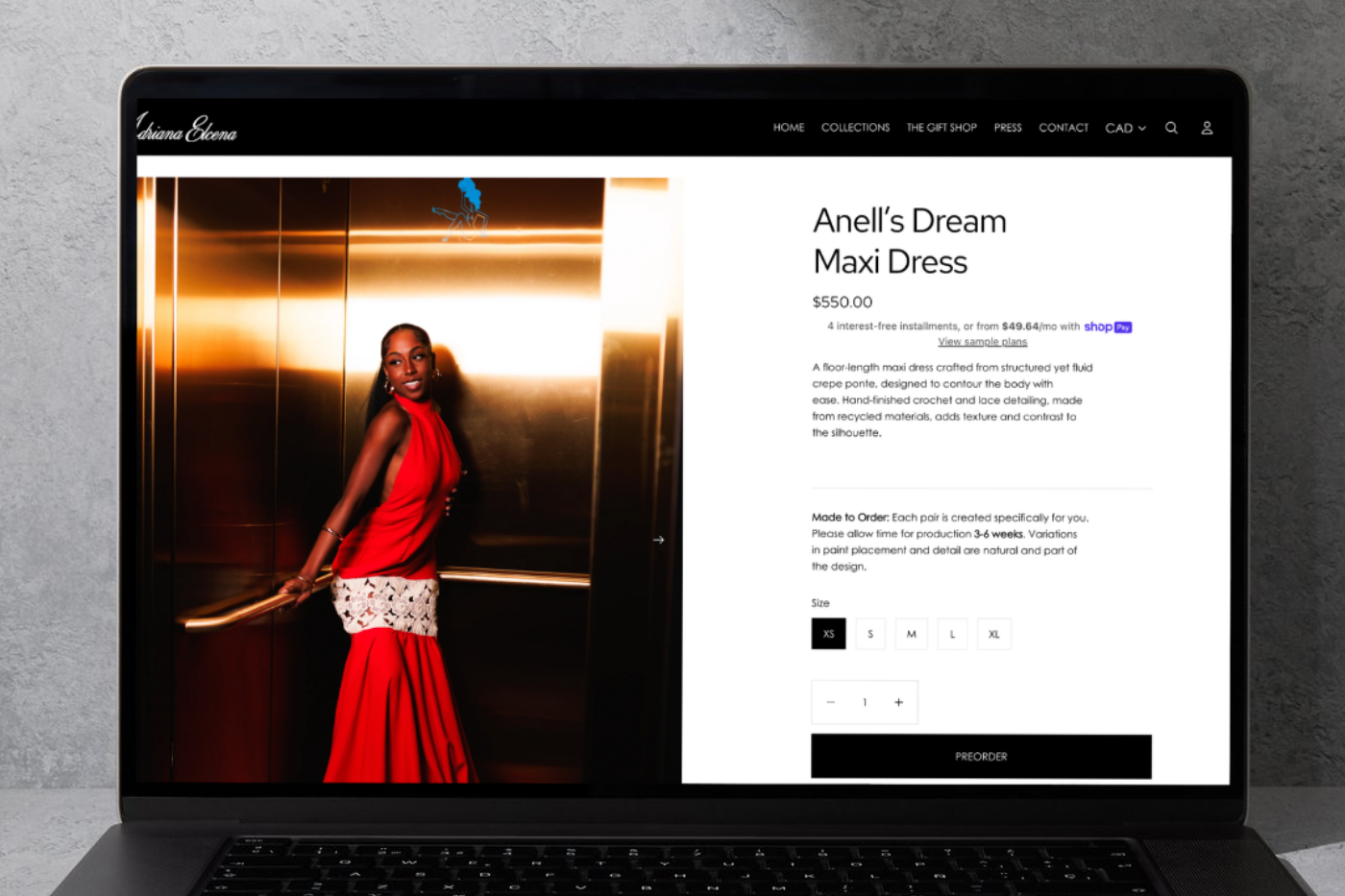 Adriana Elcena Web Design