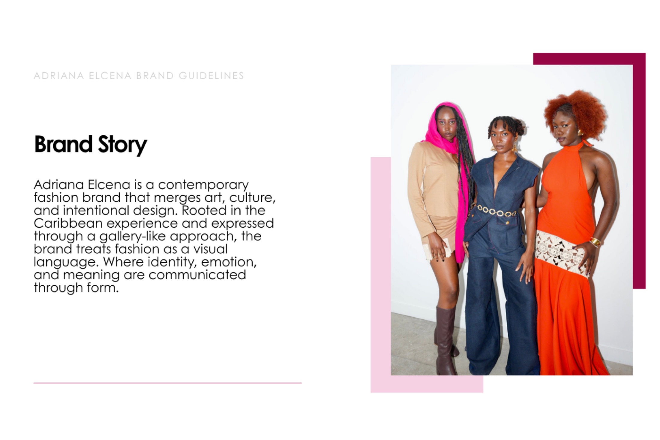 Adriana Elcena brand guidelines