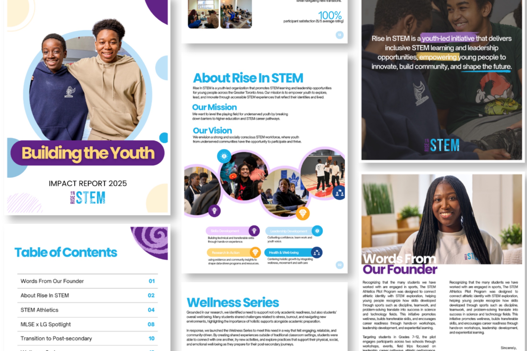 Rise In STEM 2025 Community Report Pages
